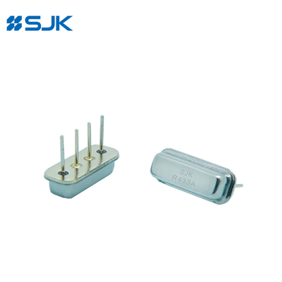 100 Ω F-11 DIP zaagresonator voor 2,0 MHz-50 MHz bereik met 4 pinnen