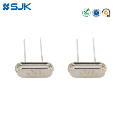6B-serie HC-49S/SS Crystal Unit 3.0MHz tot 100.0MHz met strakke tolerantie en stabiliteit voor beveiligingssystemen