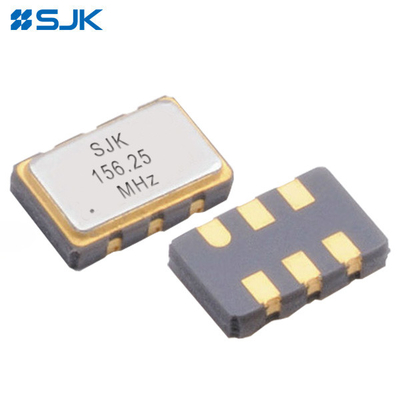 SMD 5032 LVPECL Uitgangsdifferentiële oscillator met 6 pinnen met 2,5 V of 3,3 V voor communicatieapparaat