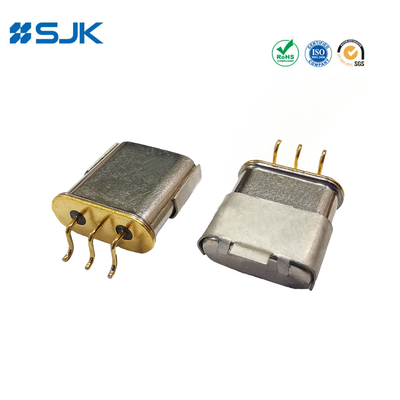 SMD Type 3 Pins 49TMJ Crystal Filter 10.7MHz Kanaalspanning 12.5KHz 3dB ±3.75KHz Bandbreedte