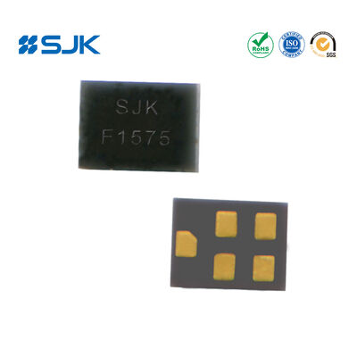 1411 1582.4MHz Zaagfilter met bandbreedte 31.24MHz voor GPS, COMPASS, GLONASS en Beidou-toepassingen