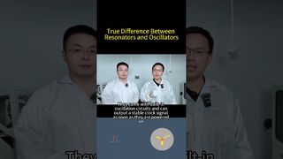 Echt verschil tussen resonatoren en oscillatoren